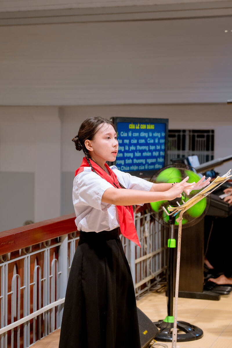 Người điều khiển ca đoàn trong Thánh lễ